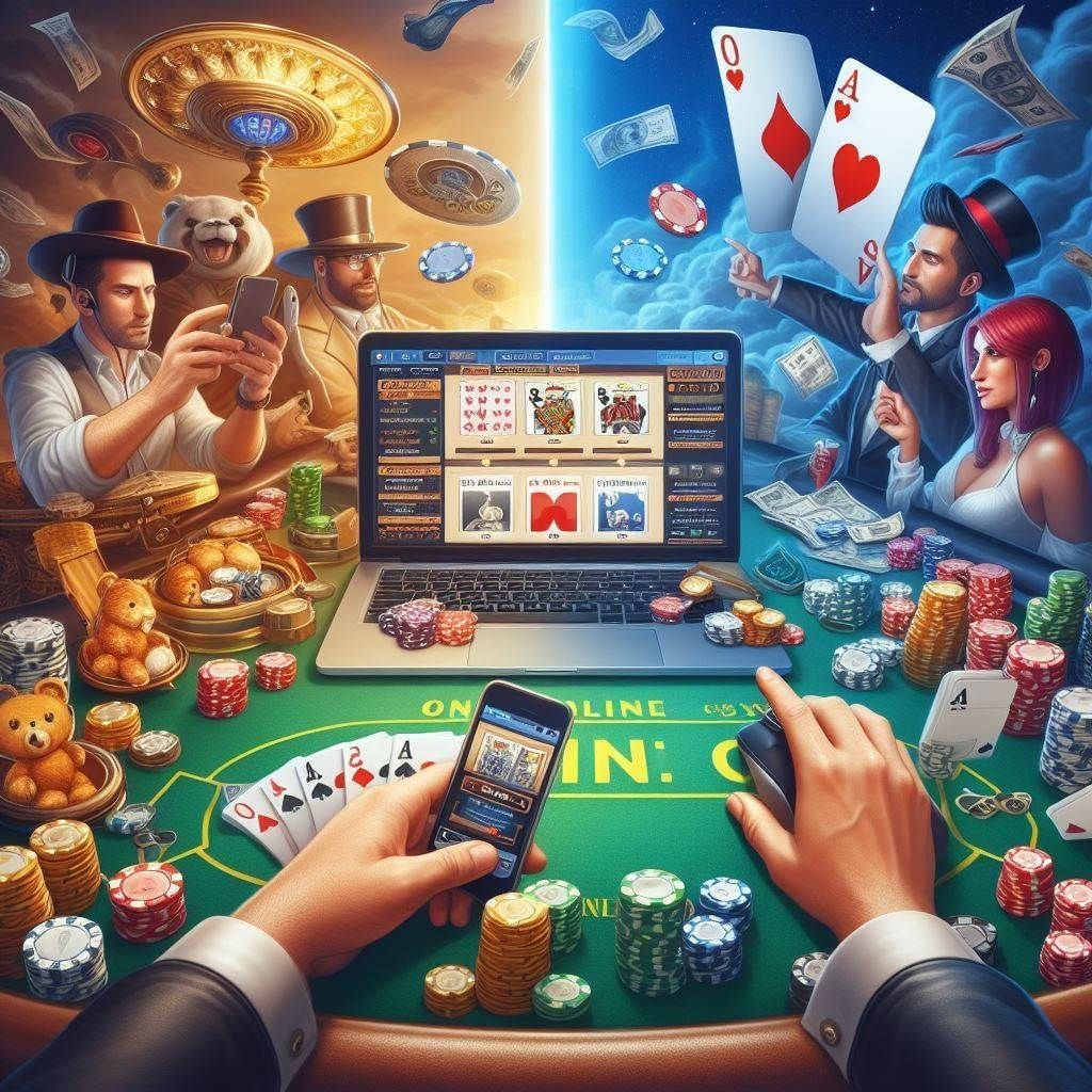 Antarmuka mobile nabung 77 menampilkan permainan live casino dan menu navigasi
